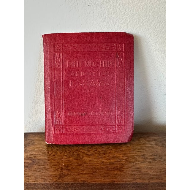 Antique Miniature Book Henry Thoreau Friendship and Other Essays For Sale - Image 11 of 11