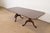 Brown Baker Furniture Style Georgian Monumental Solid Cherry Wood Double Pedestal Extension Dining Table, Newly Refinished For Sale - Image 8 of 14