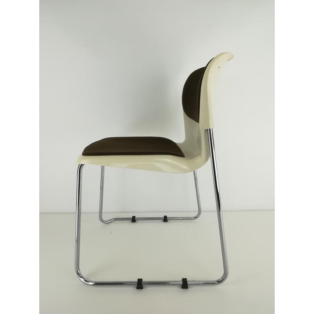 Gerd Lange German Chairs Model Swing by Gerd Lange for Drabert, 1980s, Set of 4 For Sale - Image 4 of 15
