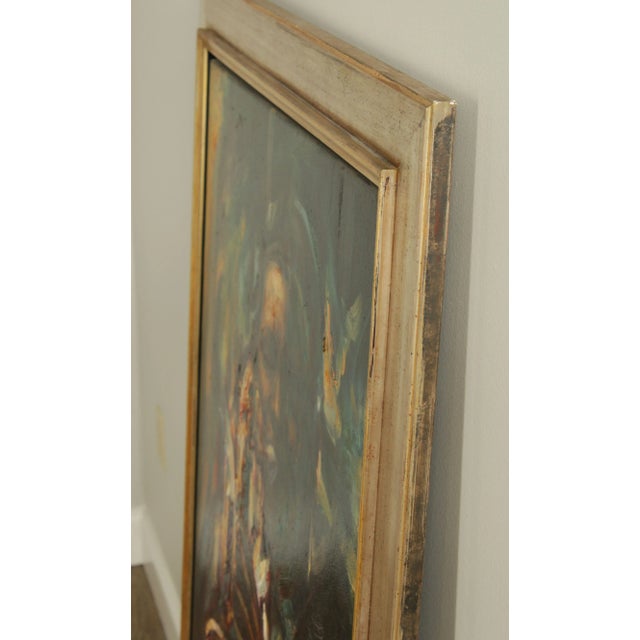 Stuart Yankell "Devotion" "The Architect of Time" Large Framed Oil Painting For Sale - Image 4 of 13