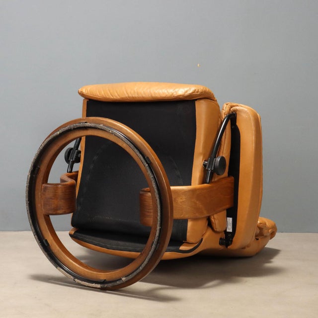 Set of Armchair and Ottoman from Ekornes, 1980s For Sale - Image 12 of 14