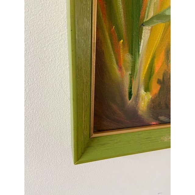 Original Pink Phlox Flower Floral Oil Painting by Marina Movshina For Sale - Image 4 of 4