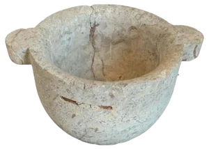 Early Renaissance Grey Marble Mortar