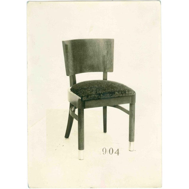 Early 20th Century Set of Four Belgian Constructivist Dining/Side Chairs Attributed to De Coene Frères "Teniers No. 904 For Sale - Image 18 of 18