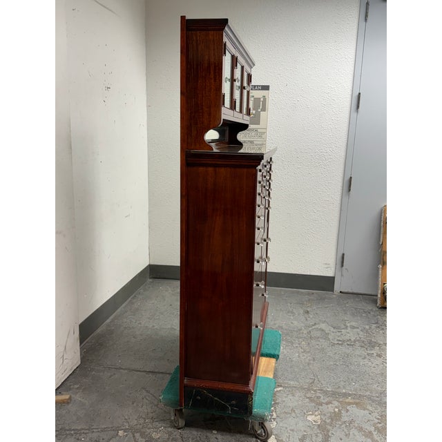 American Cabinet Company Apothecary Dentist Cabinet, Antique For Sale - Image 4 of 12