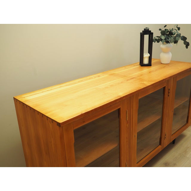 Danish Pine Showcase, 1980s For Sale - Image 15 of 18