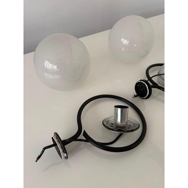 Gino Sarfatti Model 238/1 Wall Sconces attributed to Gino Sarfatti for Arteluce, 1960s, Set of 2 For Sale - Image 4 of 7