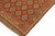 Rustic Soumak Orange/Beige Wool Rug - 3'1'' X 5'0'' For Sale - Image 4 of 10