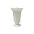 Mid 20th Century Fenton Milk Glass Vase. Agave plant pattern.