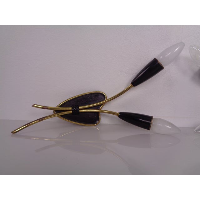 Mid-Century Modern German Wall Lamps, 1950s, Set of 2 For Sale - Image 12 of 18