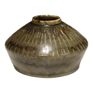 Carl-Harry Stalhane Stoneware Vase for Rostrand, Sweden