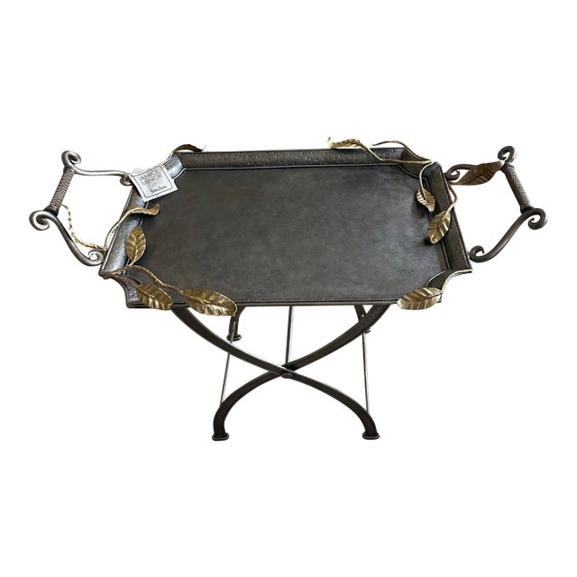 Janice Minor Decorative Tray Table Neiman Marcus For Sale