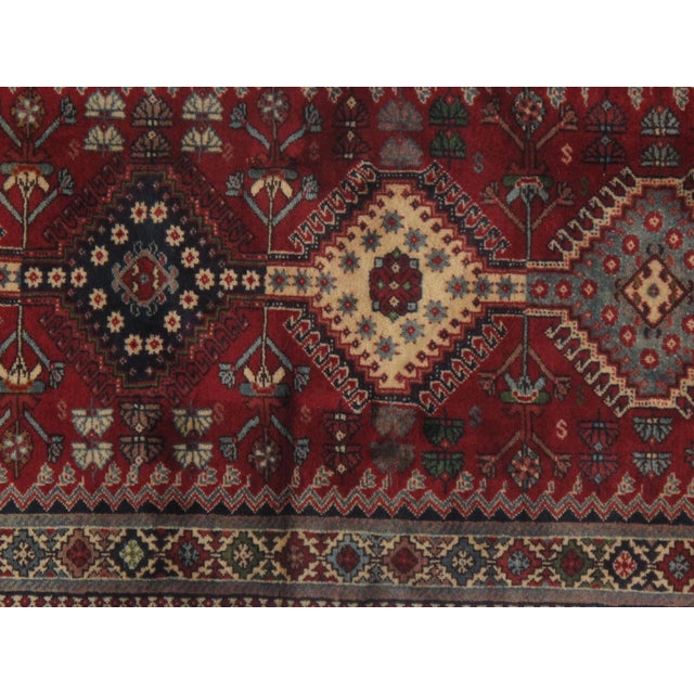 Pasargad N Y Fine Persian Yalameh Rug - 2'8" X 6'3" For Sale - Image 4 of 6