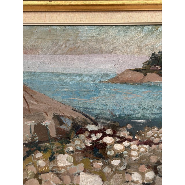 Bertil Wahlberg, Coast, 1960s, Oil on Canvas, Framed For Sale - Image 15 of 16