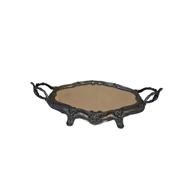 Antique Centerpiece with Mirror, 1900s For Sale - Image 18 of 18