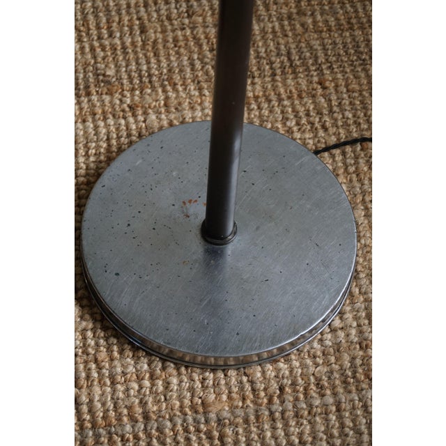 Art Deco Danish Model a-Lamp Uplight Floor Lamp attributed to Louis Poulsen,, 1930s For Sale - Image 12 of 18