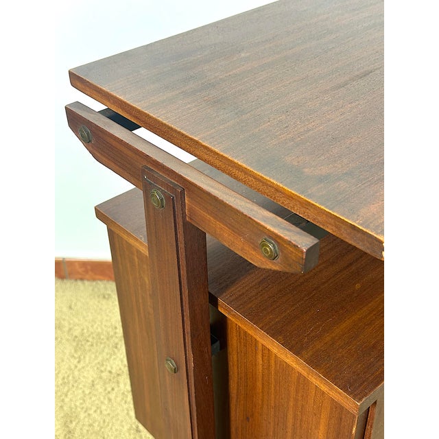 Vintage Mobile Bar Cart, Italy, 1960s For Sale - Image 9 of 14