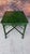 Green Vintage Mid Century Rattan Side Table With Deep Verdant Lacquer Finish - Newly Painted For Sale - Image 8 of 12