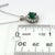 Natural Emerald Diamond Pendant With Chain 17.5" 14k WG 1.35 TCW Certified For Sale - Image 13 of 14
