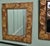 Art Deco Bamboo Inlaid Mirrors, 1930, Set of 2 For Sale - Image 4 of 7