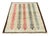 1950s Vintage Gabbeh Persian Rug in Cream With Geometric Patterns - Rug & Kilim For Sale - Image 5 of 7