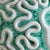 French Turquoise Ceramic Vase by Gustave Asch, 1950s For Sale - Image 4 of 10