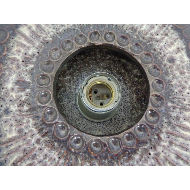 German Pop Art Ceramic Wall Lamps, 1970s, Set of 2 For Sale - Image 15 of 17