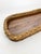 1960s Vintage French Tray in Olive Wood and Rush, 1960 For Sale - Image 5 of 16