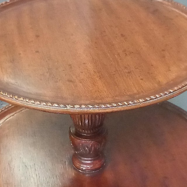 English 18th-Century Tripod Dumb Waiter Etagère For Sale - Image 4 of 18