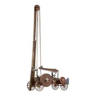 Early 20th Century Pile Driver Rig Salesman Sample For Sale