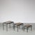 Nesting Tables with Stone Tops, the Netherlands, 1960s, Set of 3 For Sale - Image 3 of 9