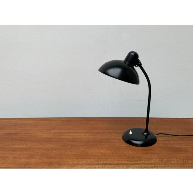 Mid-Century German 6556 Table Lamp by Christian Dell for Kaiser Idell, 1960s For Sale - Image 9 of 18