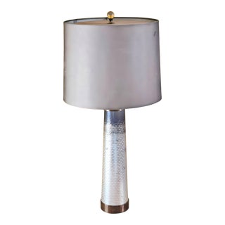 Arteriors Home Copper and Glass Accent Table Lamp From the Laura Kirar Collection For Sale