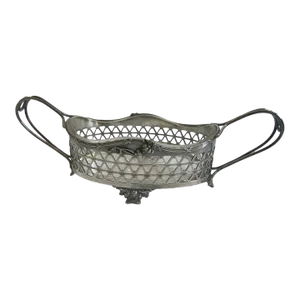 Art Nouveau Silverplate Epergne/Catchall