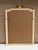 Late 20th Century Italian Giltwood Mirror With Blue Painted Details and Floral Swags For Sale - Image 11 of 12