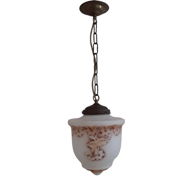 Ancient Art Deco German Art Deco Ceiling Lamp, 1920s For Sale