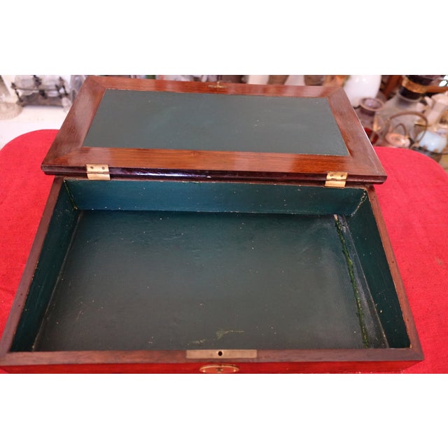 Wood 19th Century Rosewood Writing Desk Top For Sale - Image 7 of 9