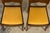 1930s Pair of 1930s French Art Deco Mustache-Back Oak and Walnut Side Accent Chairs For Sale - Image 5 of 18