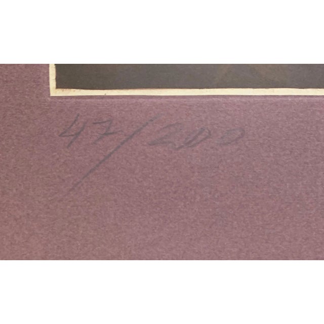 Image: 12.4 x 12 in. Frame: 25 x 22.5 in. Edition of 200 Signed and numbered in pencil