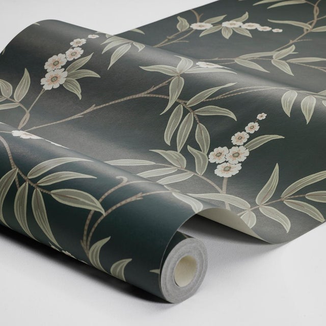 Sophisticated and stylized, Floral Tree offers a contemporary take on classic Chinoiserie. Featuring looping, winding...