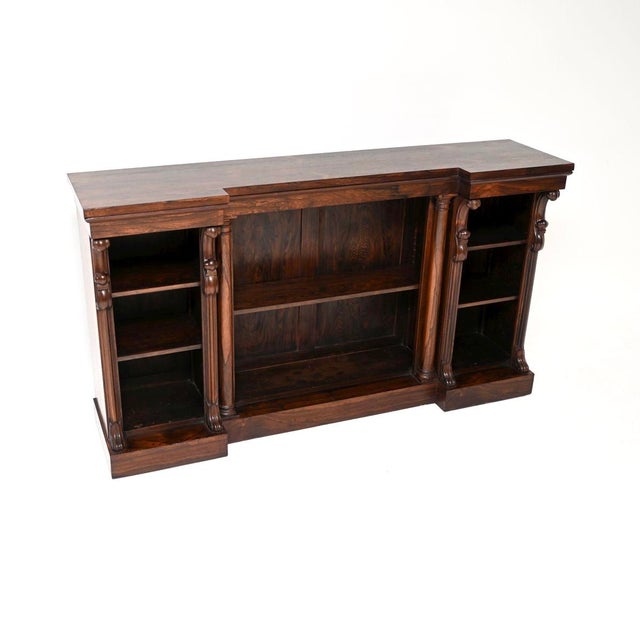 Antique William IV Open Bookcase, 1840 For Sale - Image 11 of 11
