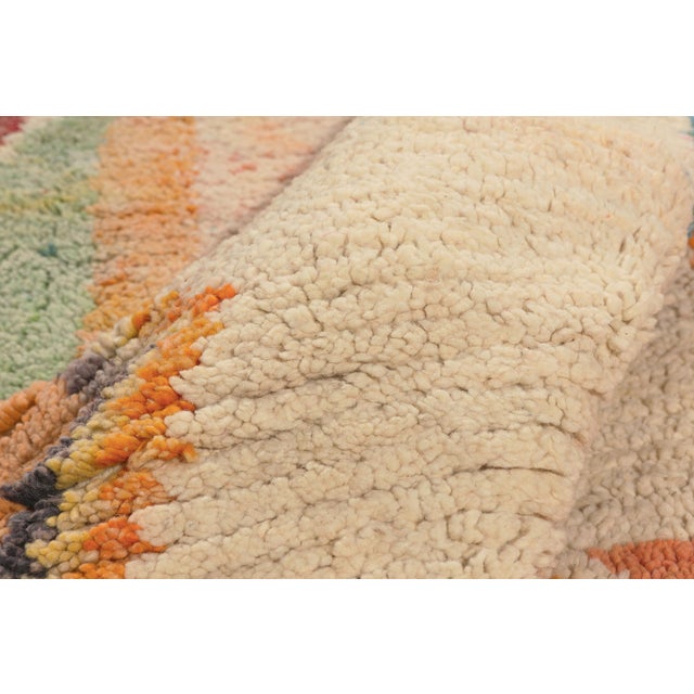 Contemporary Boujad Moroccan Rug, 10'03 X 12'04 For Sale In Dallas - Image 6 of 10