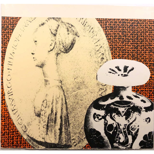 Paper 1980s Silkscreen Nyc Artist Edith Isaac-Rose For Sale - Image 7 of 7