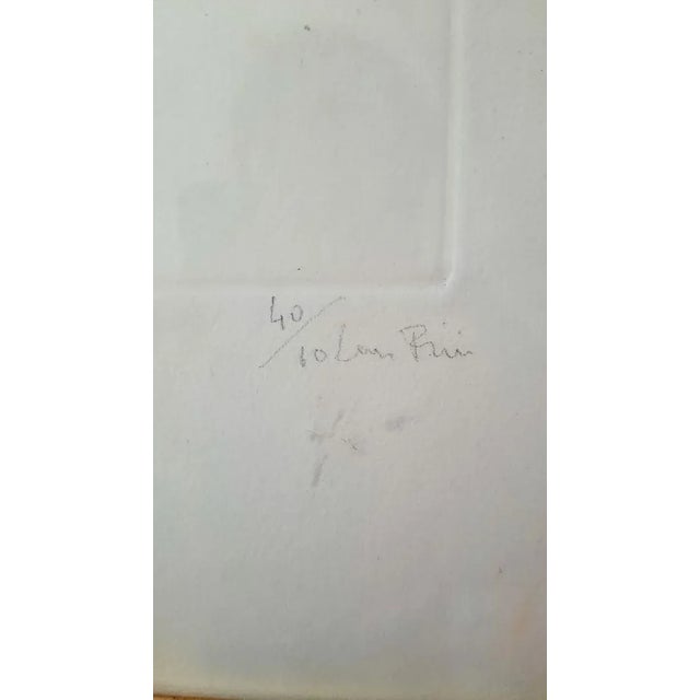 Print by Leonor Fini, 1950s For Sale - Image 4 of 5