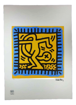 Keith Haring, Figurative Composition, 1990s, Limited Edition Lithograph