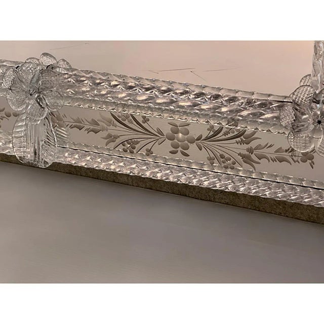 Venetian Transparent Wall Mirror by Simoeng For Sale - Image 7 of 9