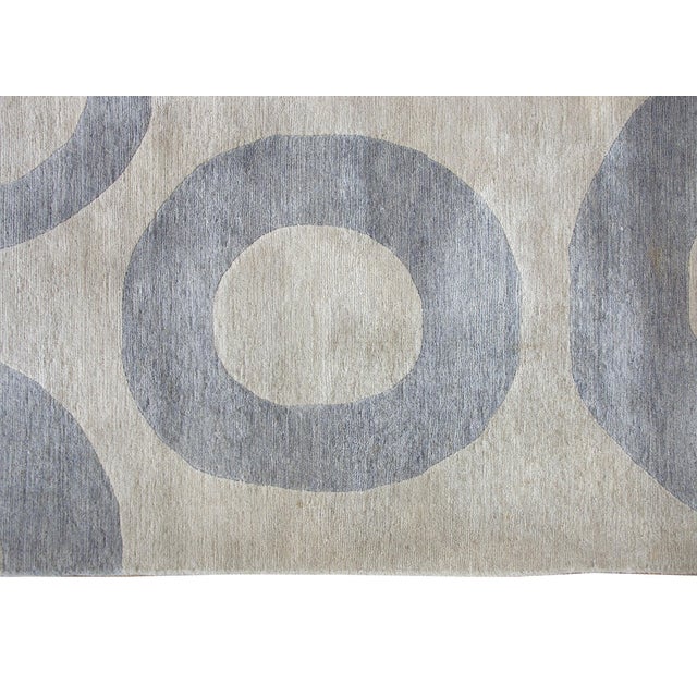 Vintage Tibetan Rug For Sale - Image 9 of 15