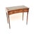 A lovely antique walnut leather top concave desk / side table. This is in the Georgian style, it was made in England, and...