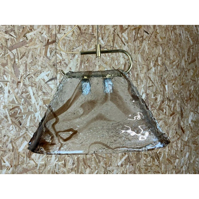 Mid-Century Murano Glass Ceiling Lamp from Mazzega Kalmar, 1960s For Sale - Image 10 of 13