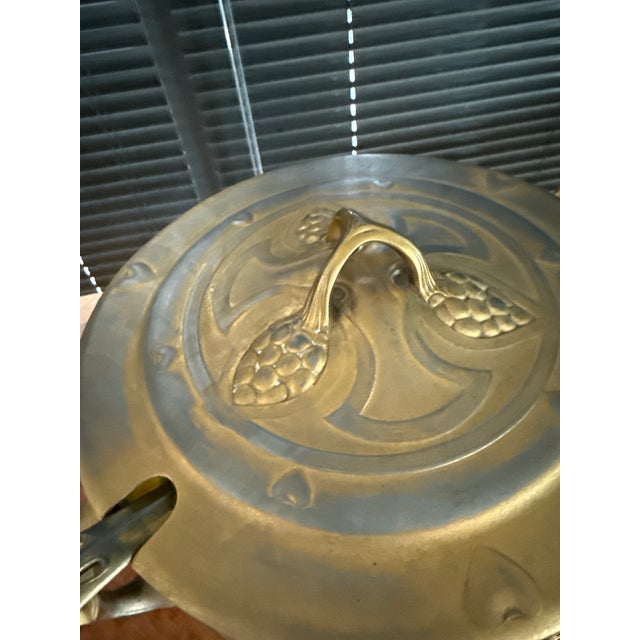 1920s Walter Scherf Osiris Isis Art Nouveau Grapevine Punch Bowl For Sale In Atlanta - Image 6 of 10